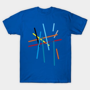 Minimal Line Pattern T-Shirt